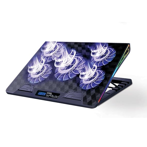 Kreo Tundra 5 Fans RGB Laptop Cooling Pad